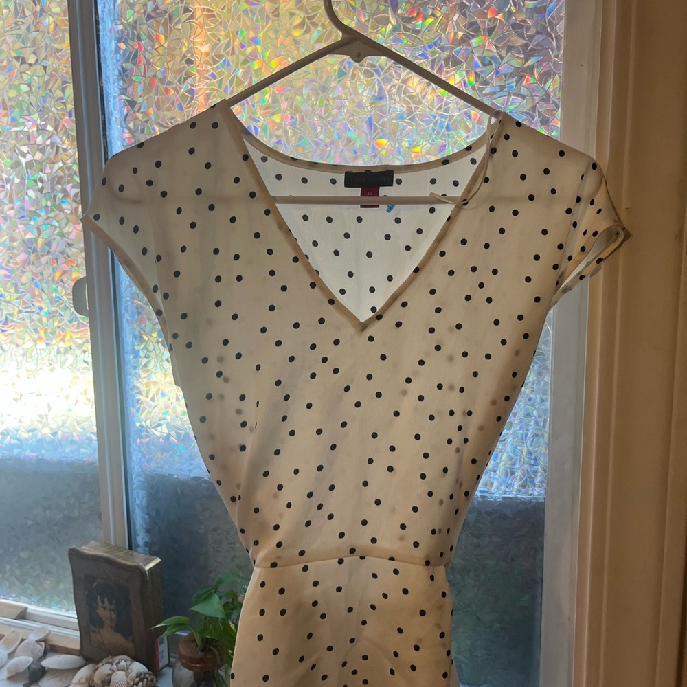 Elegant Polka Dot Blouse